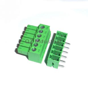 Green terminal block
